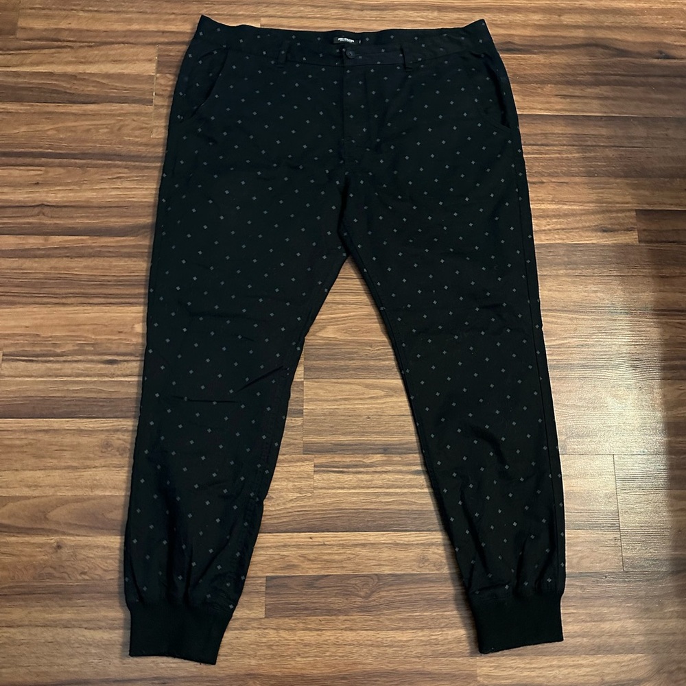 Pink + Dolphin Jogger Khaki Pants, Size: 42